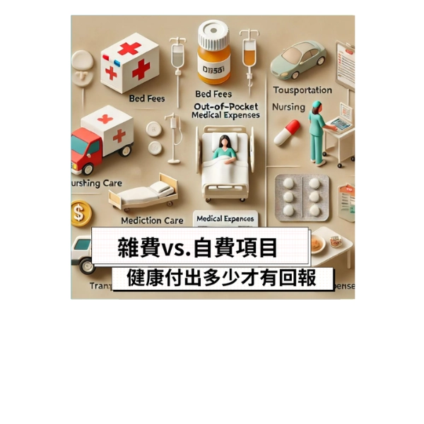 雜費vs.自費項目:為了健康而付出多少才有值得的回報?