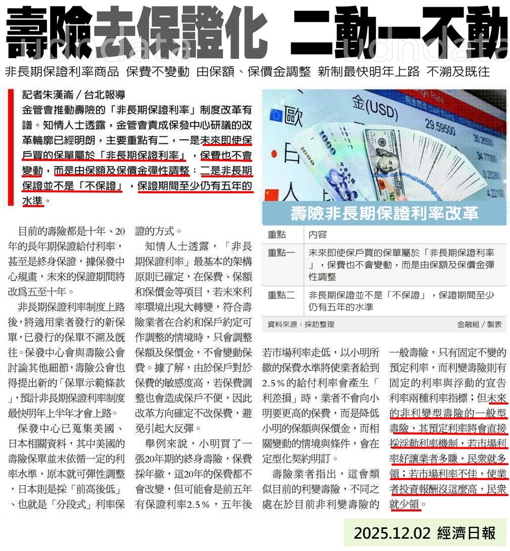 去保證化新聞稿