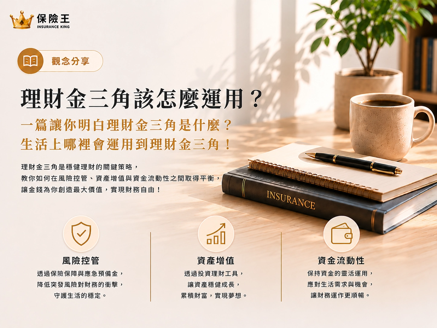 理財金三角該怎麼運用 ? 一篇讓你明白理財金三角式什麼?生活上哪裡會運用到理財金三角 !