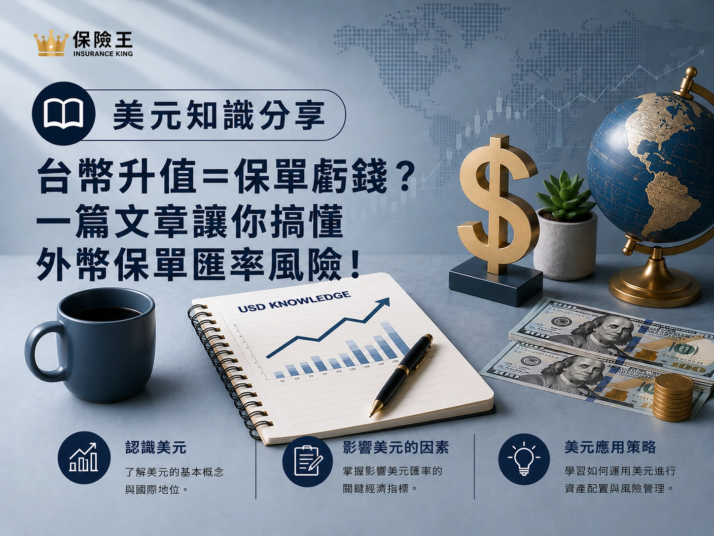 台幣升值＝保單虧錢？一篇文章讓你搞懂外幣保單匯率風險 !
