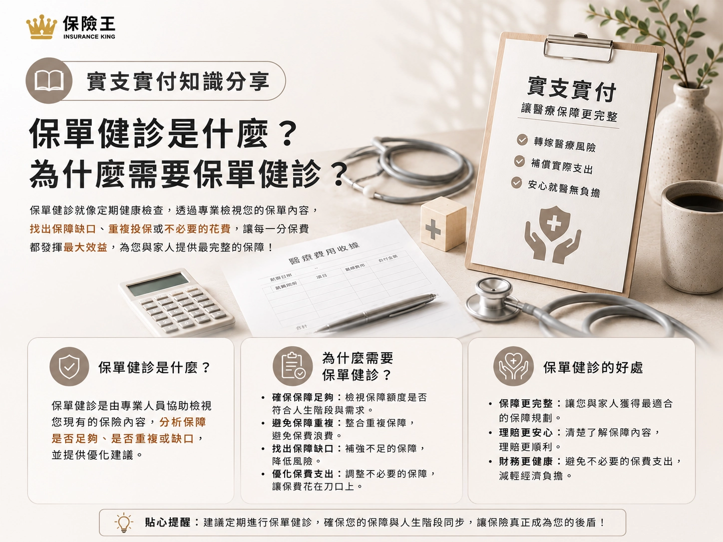 保單健診是什麼？為什麼需要保單健診？